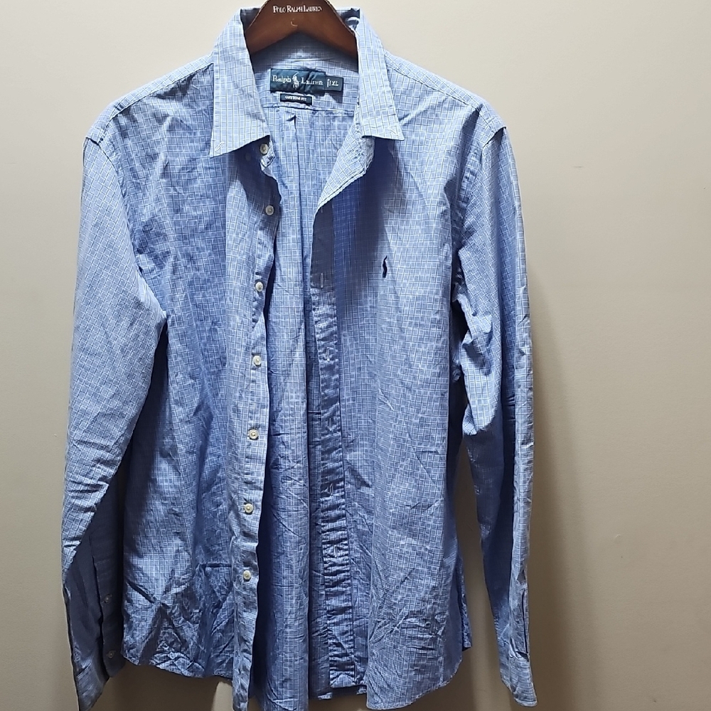 Polo by Ralph Lauren Blue Casual Button Down Shirt